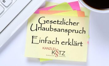 gesetzlicher Urlaubsanspruch